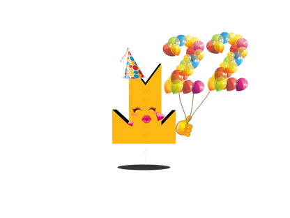 👑 22 Years Old - Crown Emoji Lens 🎉