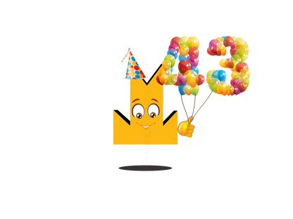 👑 43 Years Old - Crown Emoji Lens 🎉