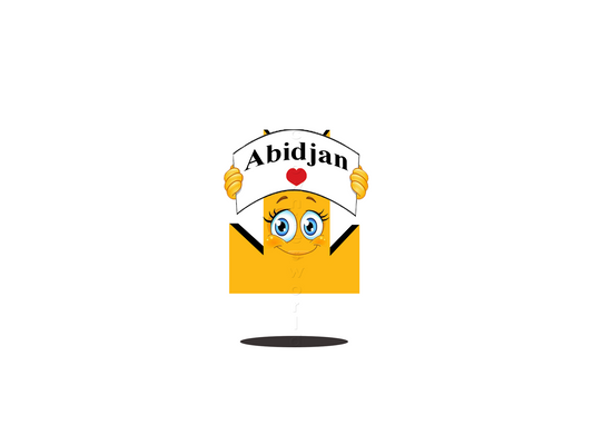 👑 Abidjan - Crown Emoji Lens