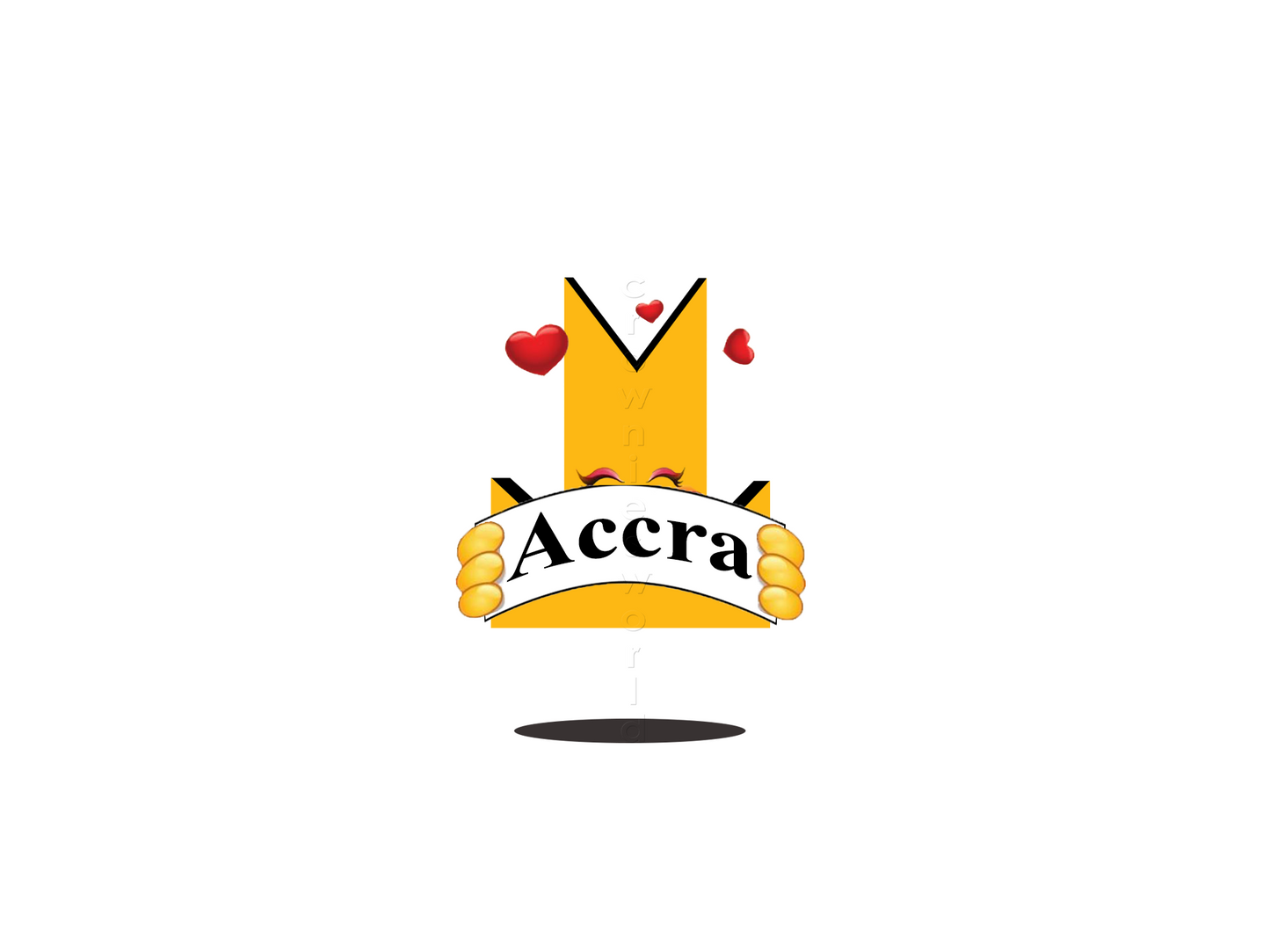 👑 Accra - Crown Emoji Lens