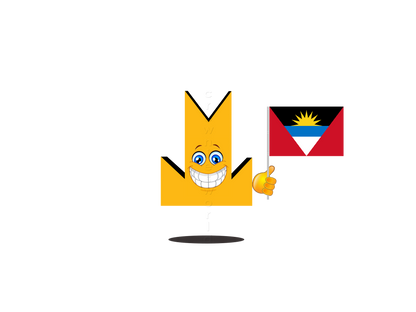 👑 Antigua And Barbuda Flag - Crown Emoji Lens 🇦🇬