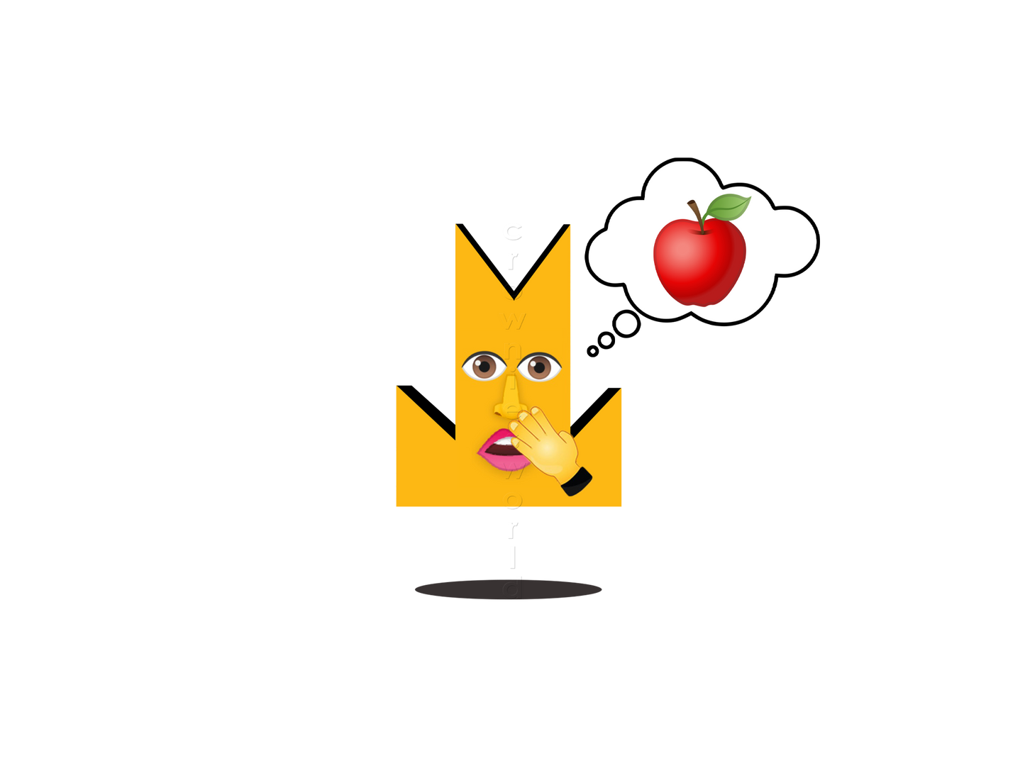 👑 Apple - Crown Emoji Lens 🍎