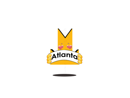 👑 Atlanta - Crown Emoji Lens