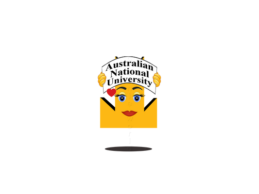 👑 Australian National University - Crown Emoji Lens 🎓