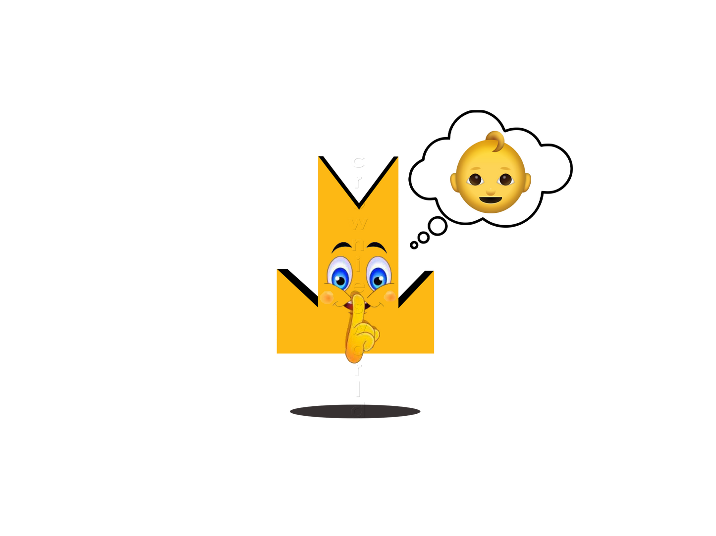 👑 Baby 2 - Crown Emoji Lens 👶