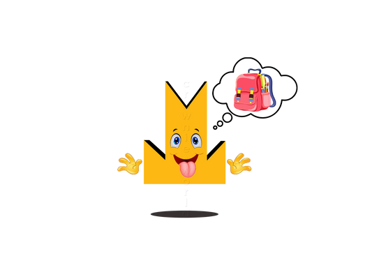 👑 Backpack - Crown Emoji Lens 🎒