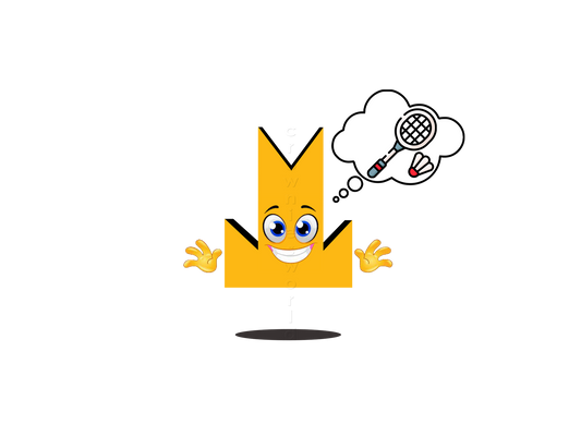 👑 Badminton - Crown Emoji Lens 🏸