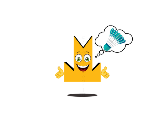 👑 Badminton Shuttlecock - Crown Emoji Lens 🏸