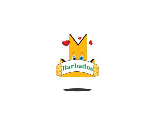 👑 Barbados - Crown Emoji Lens