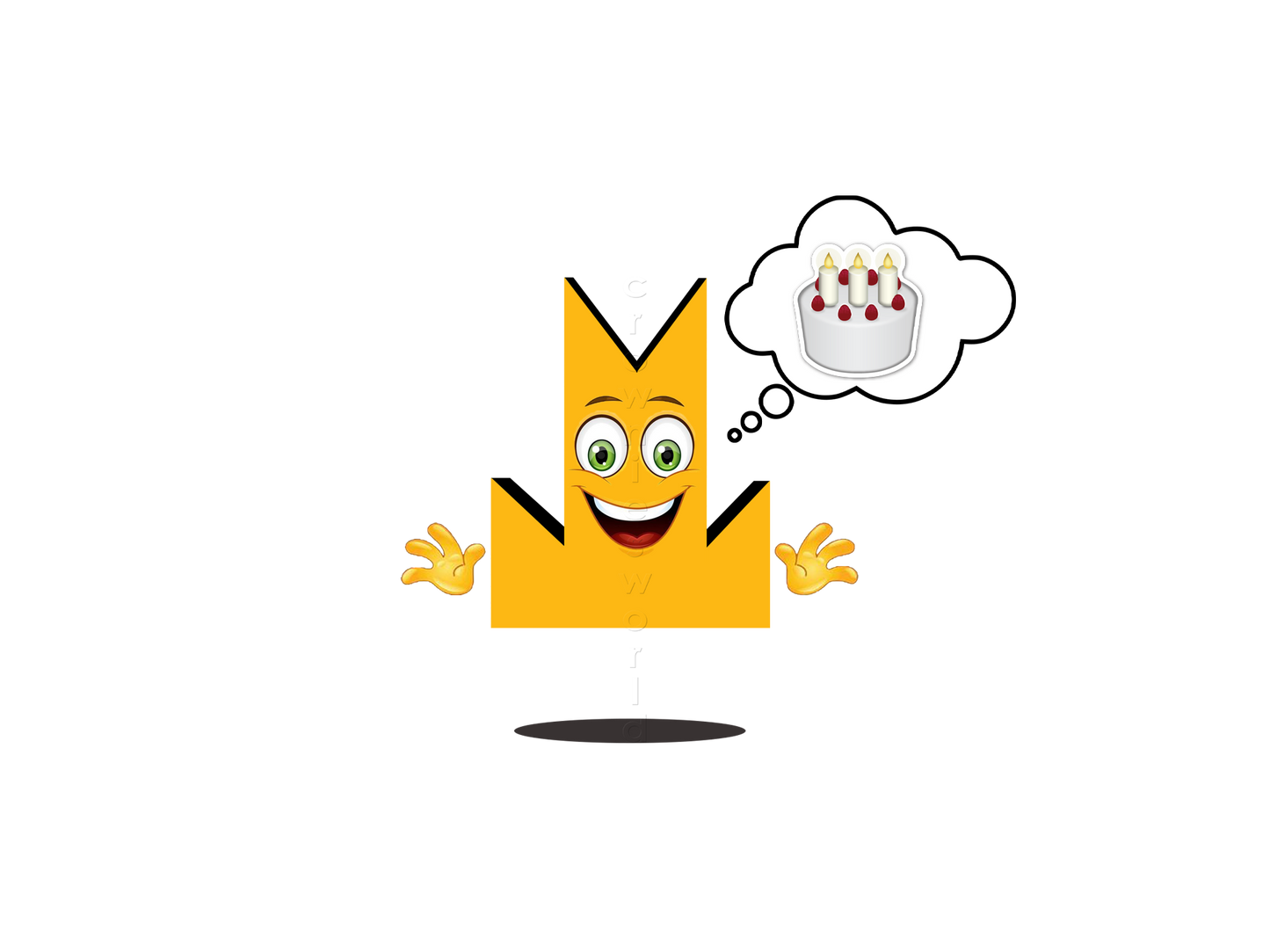 👑 Bcake - Crown Emoji Lens 🎂