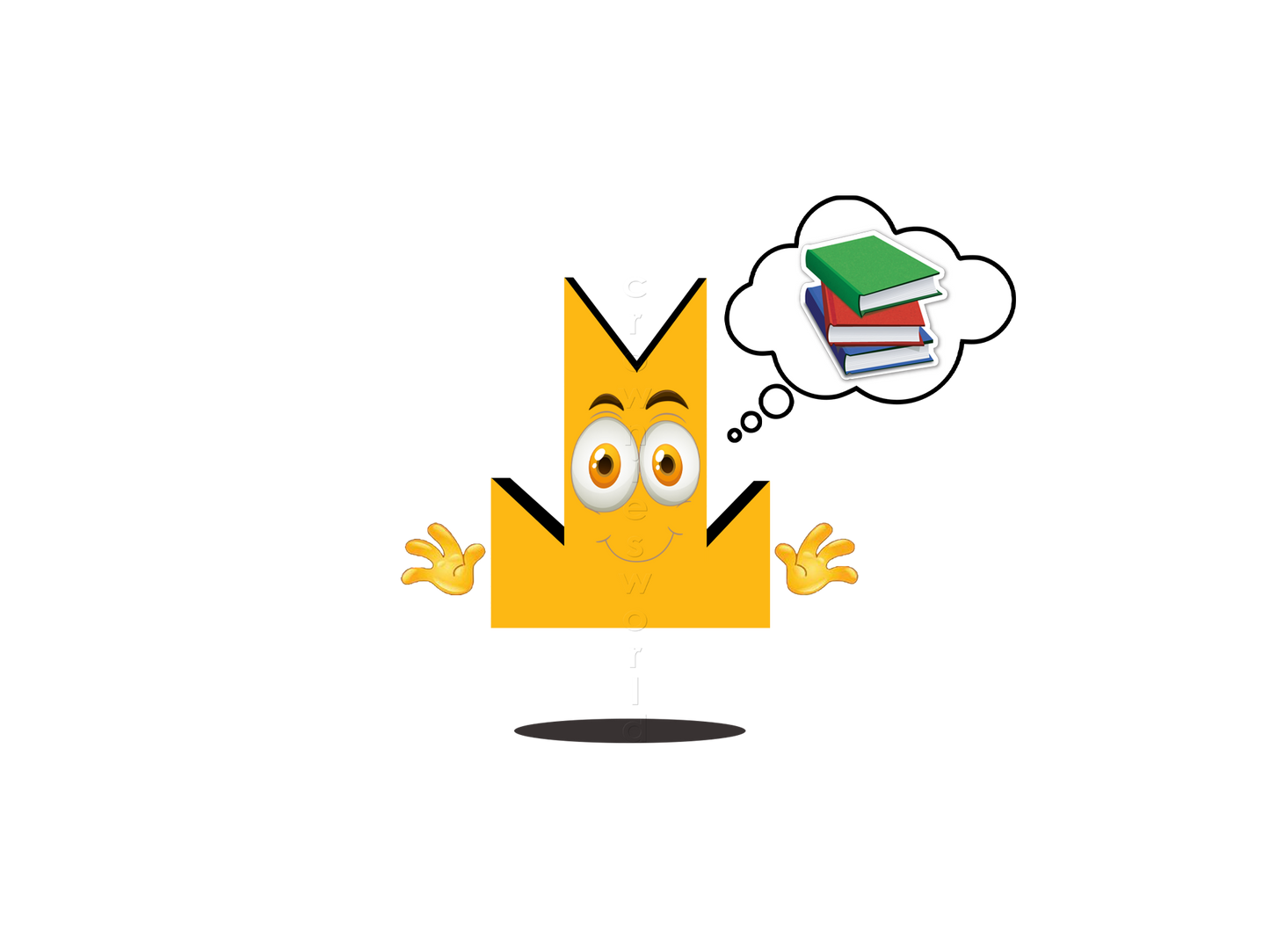 👑 Books - Crown Emoji Lens 📚