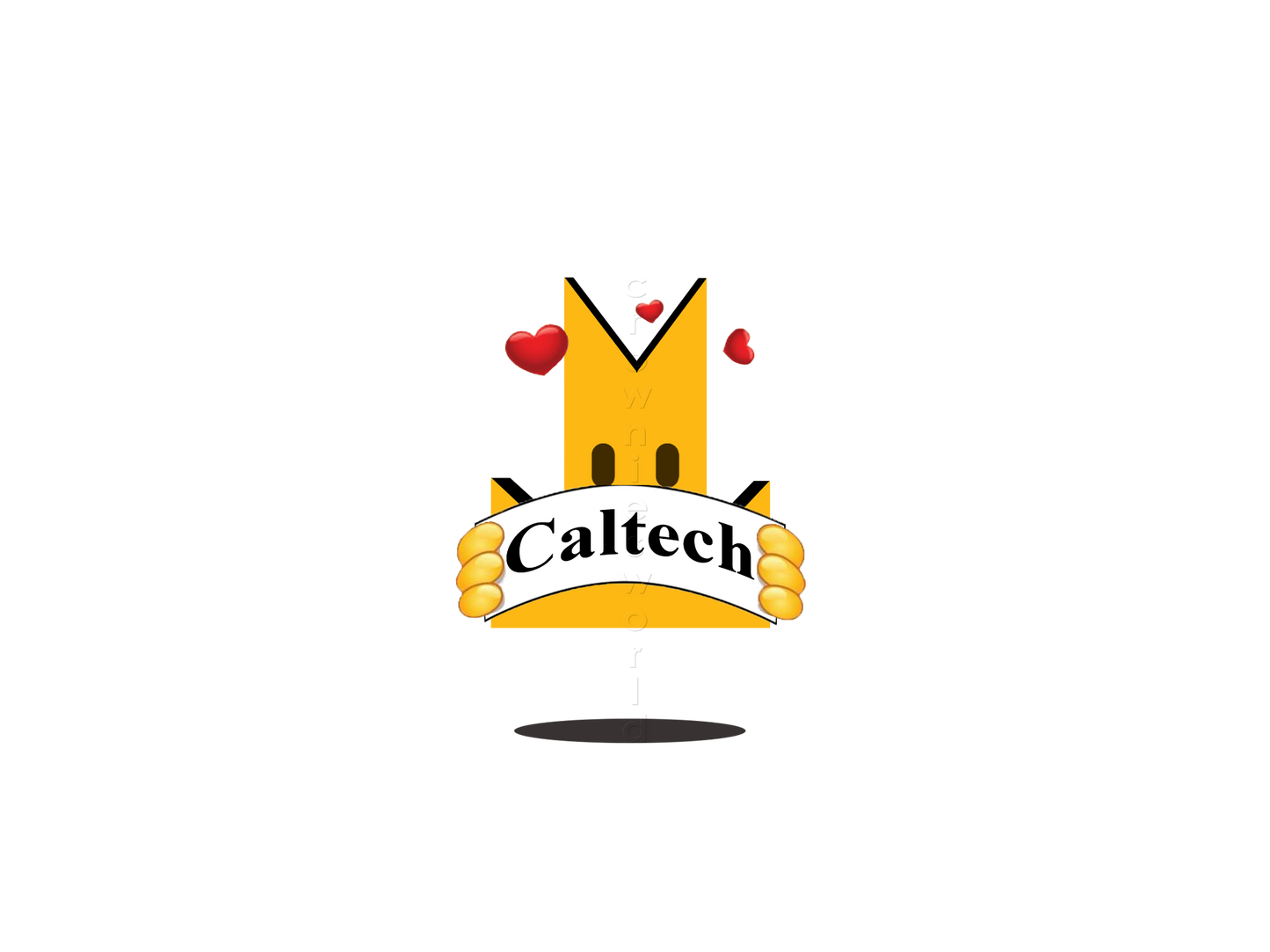 👑 Caltech - Crown Emoji Lens 🎓