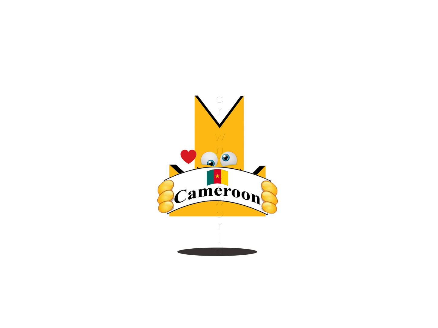 👑 Cameroon - Crown Emoji Lens