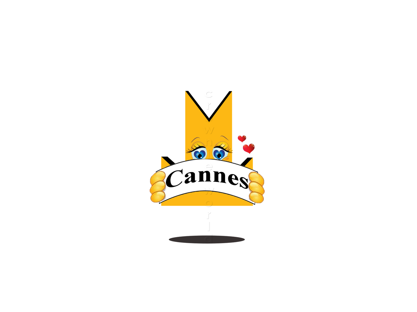 👑 Cannes - Crown Emoji Lens