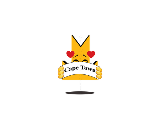 👑 Cape Town - Crown Emoji Lens