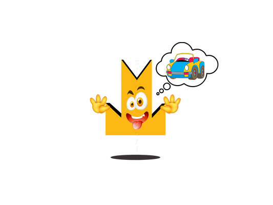 👑 Car Toy - Crown Emoji Lens