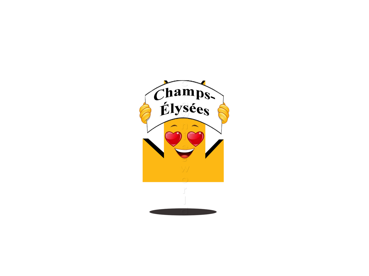 👑 Champs-Élysées - Crown Emoji Lens