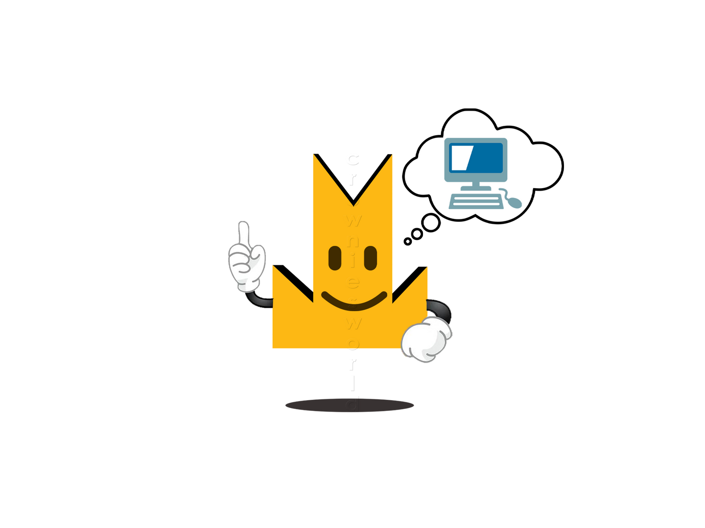 👑 Computer 2 - Crown Emoji Lens 🖥️