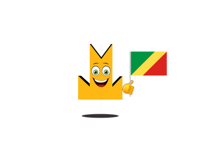 👑 Congo Flag - Crown Emoji Lens 🇨🇬