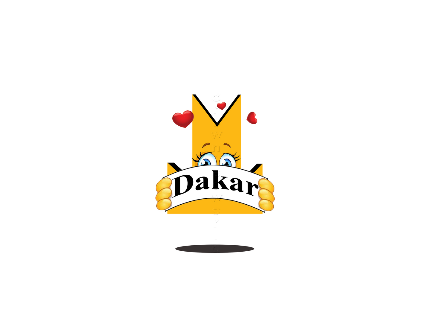 👑 Dakar - Crown Emoji Lens