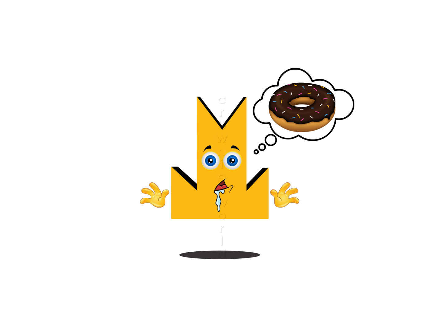 👑 Donut - Crown Emoji Lens 🍩