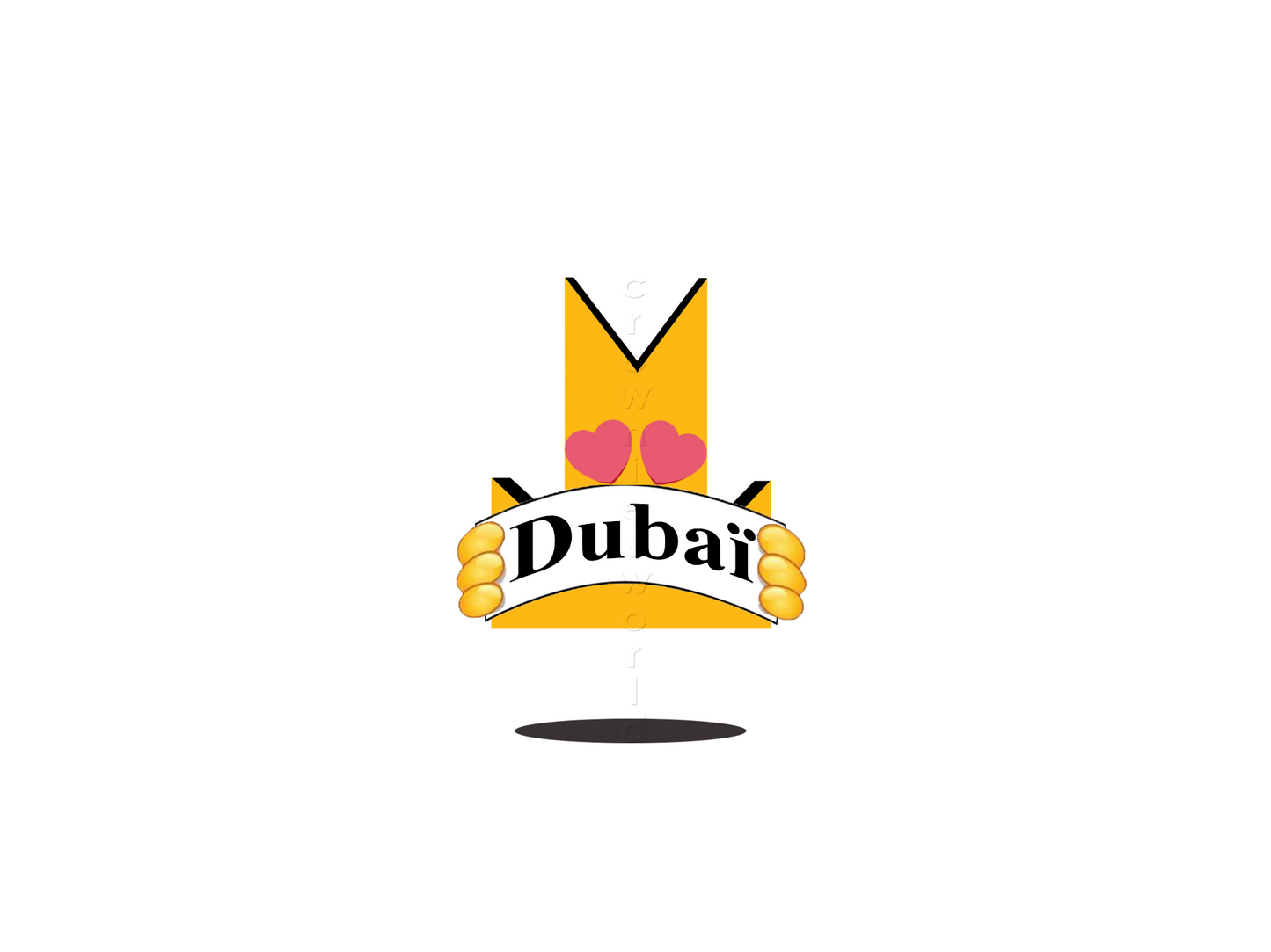 👑 Dubai - Crown Emoji Lens