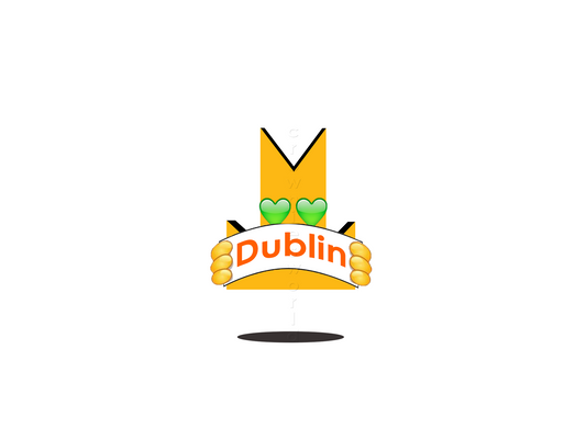 👑 Dublin - Crown Emoji Lens