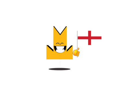 👑 England Flag - Crown Emoji Lens 🏴󠁧󠁢󠁥󠁮󠁧󠁿