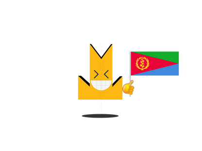 👑 Eritrea Flag - Crown Emoji Lens 🇪🇷