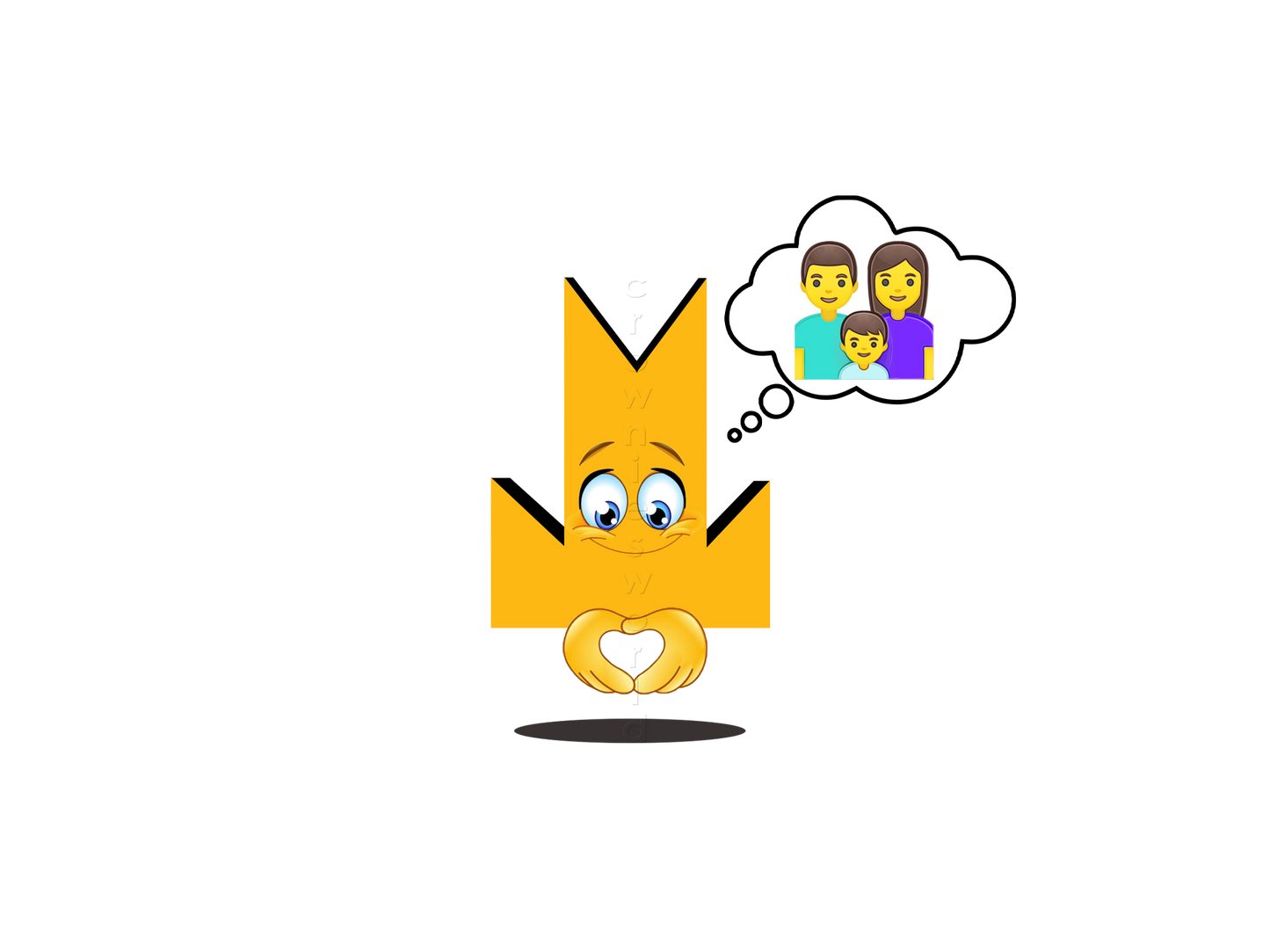 👑 Family - Crown Emoji Lens 👨‍👩‍👧