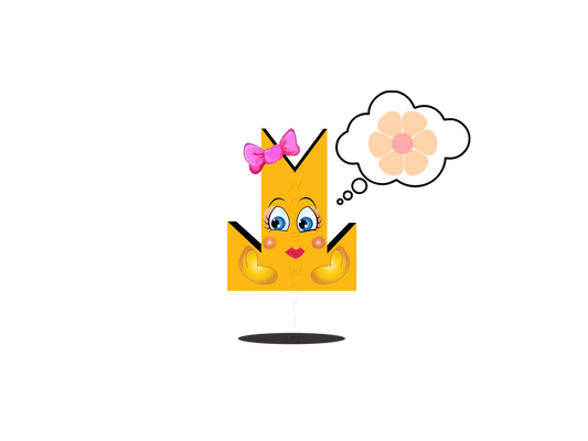 👑 Flower 2 - Crown Emoji Lens 🌺