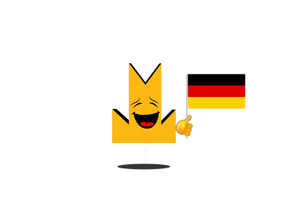 👑 Germany Flag - Crown Emoji Lens 🇩🇪