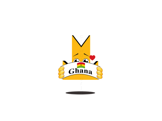 👑 Ghana - Crown Emoji Lens