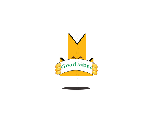 👑 Good Vibes - Crown Emoji Lens