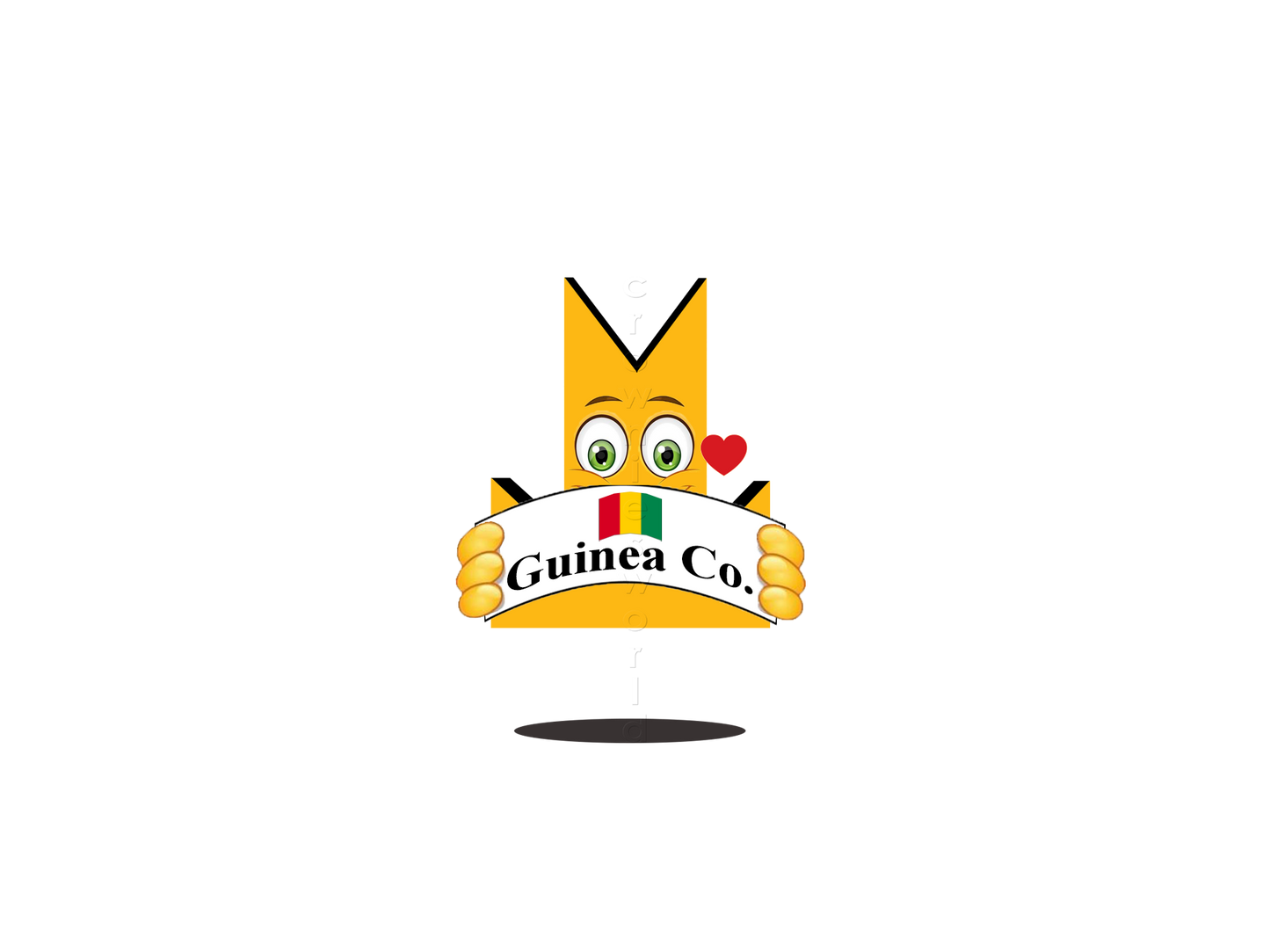 👑 Guinea Conakry - Crown Emoji Lens