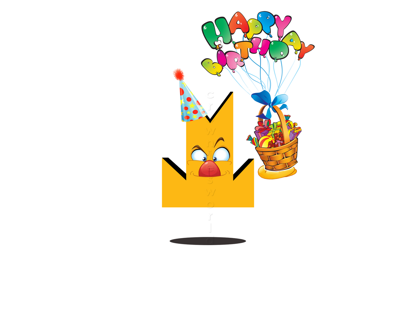 👑 Happy Birthday - Crown Emoji Lens 🥳