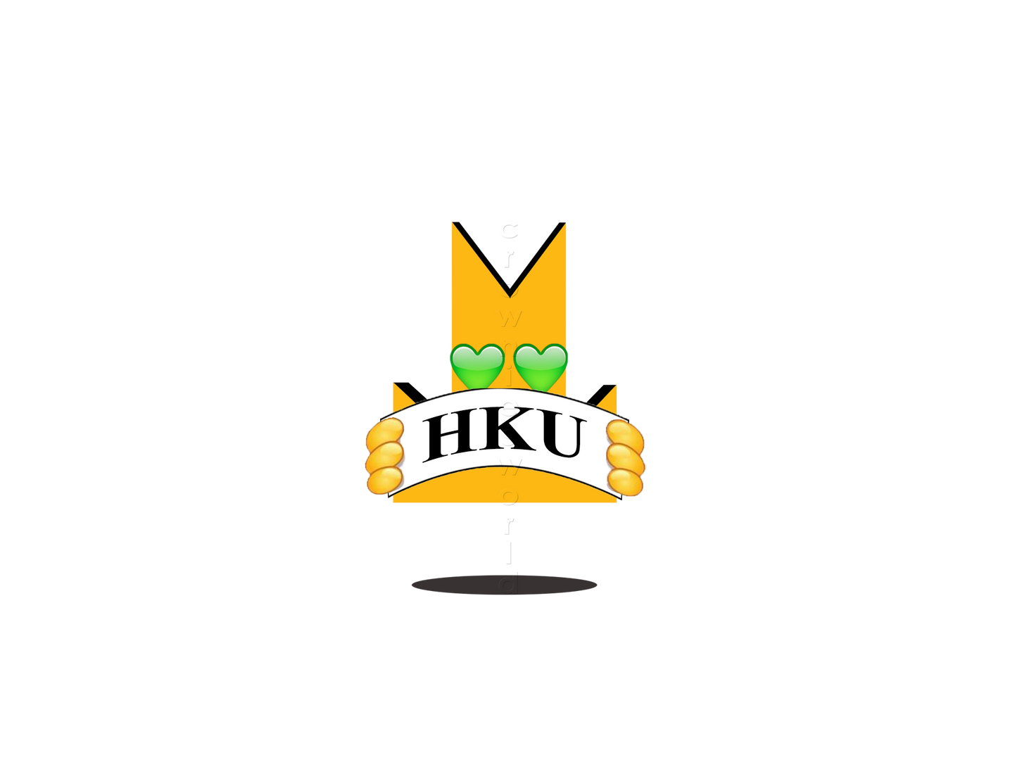 👑 HKU - Crown Emoji Lens 🎓