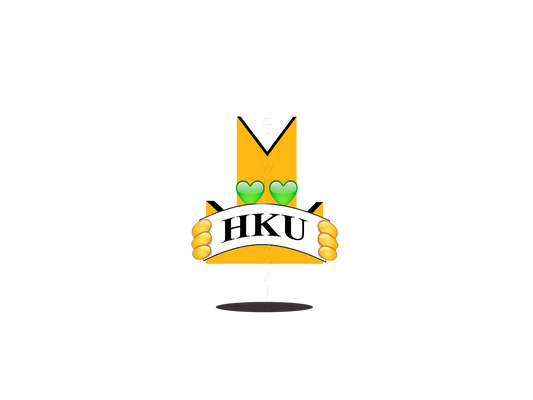 👑 HKU - Crown Emoji Lens 🎓