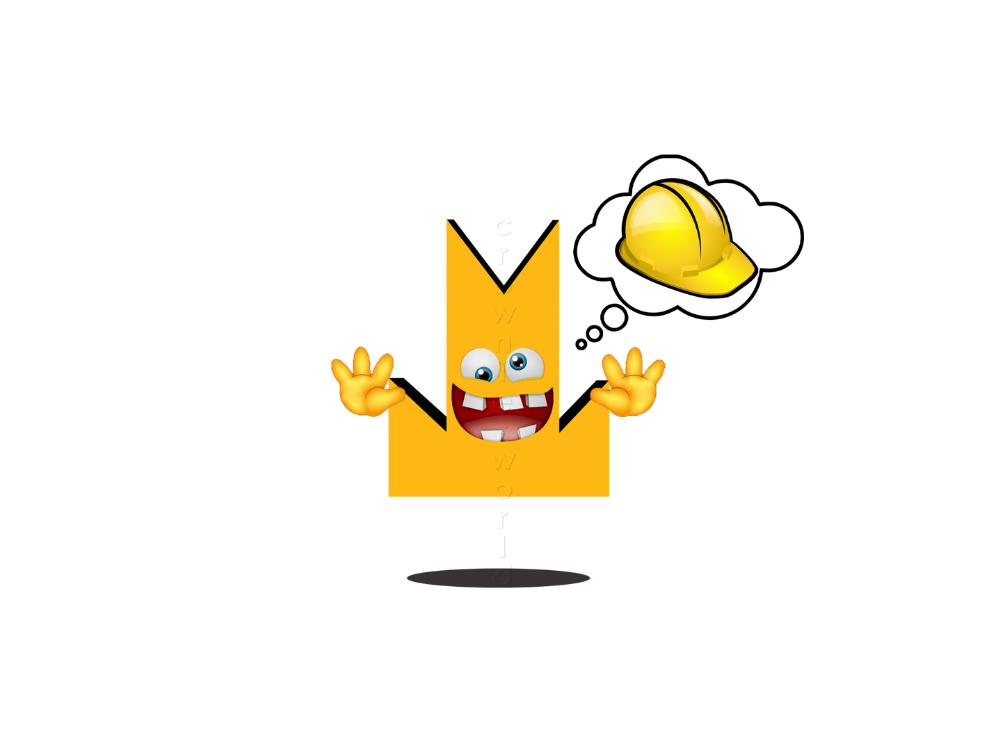 👑 Hard Hat - Crown Emoji Lens 👷