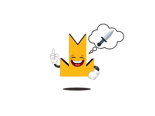 👑 Knife - Crown Emoji Lens 🗡️