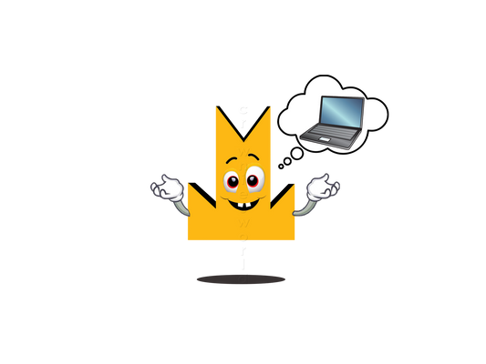 👑 Laptop 2 - Crown Emoji Lens 💻