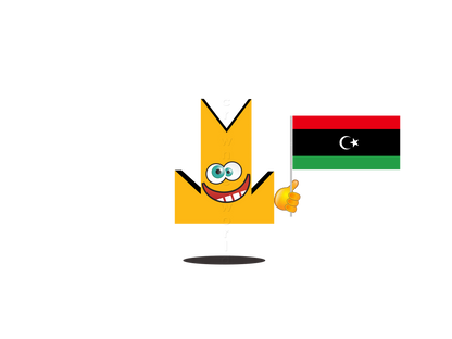 👑 Libya Flag - Crown Emoji Lens 🇱🇾