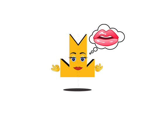 👑 Lips - Crown Emoji Lens 👄