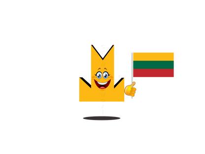 👑 Lithuania Flag - Crown Emoji Lens 🇱🇹