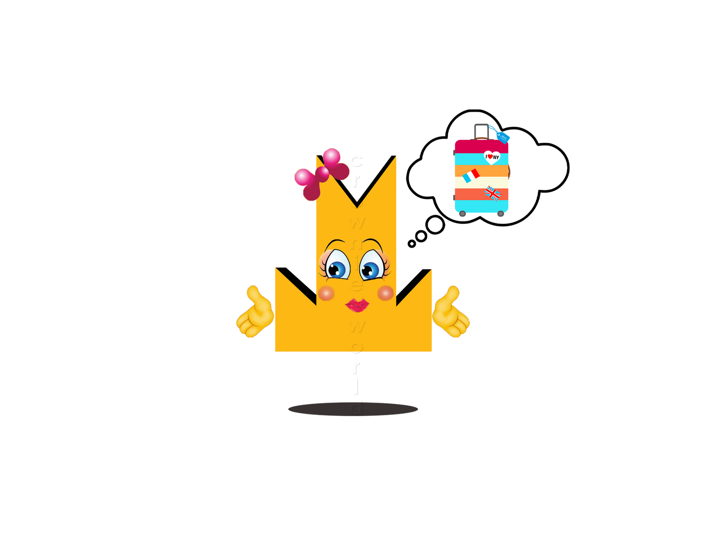 👑 Luggage - Crown Emoji Lens 🧳