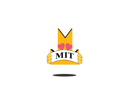 👑 MIT - Crown Emoji Lens 🎓