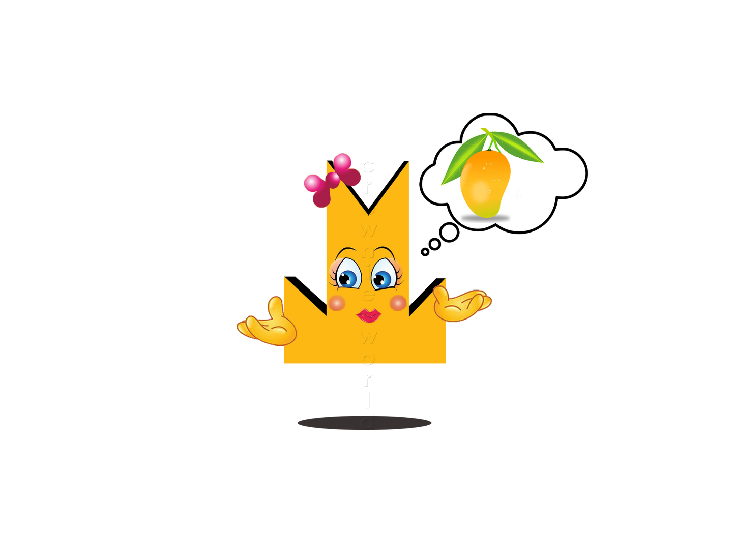 👑 Mango - Crown Emoji Lens 🥭