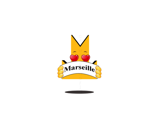 👑 Marseille - Crown Emoji Lens