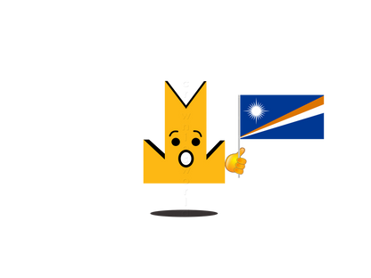 👑 Marshall Islands Flag - Crown Emoji Lens 🇲🇭