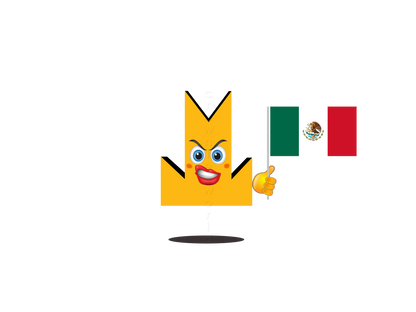 👑 Mexico Flag - Crown Emoji Lens 🇲🇽